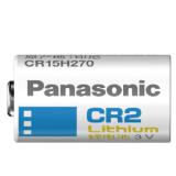 松下（Panasonic）CR2 进口锂筒电池3V适用于拍立得仪器仪表电子锁感 1节装